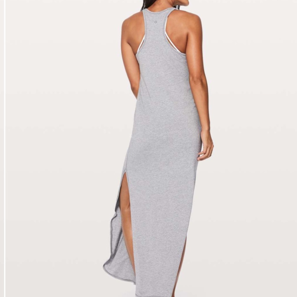 Lululemon Refresh Maxi Dress in Heathered Grey - Picture 2 of 7